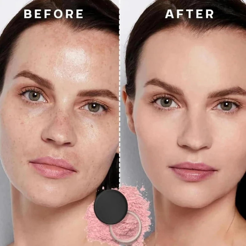 LUMINANCE MILANO Luminance Milano Powder,Luminance Milano Blurring Setting Powder,Luminance Milano Pink Setting Powder,for all Skin Tones (Pink)