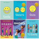 Raina Telgemeier Bestselling 6 Books Collection - Paperback