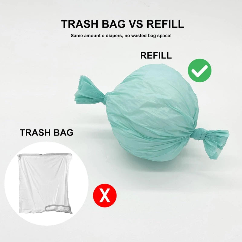 280 Slim Diaper Slim Liner Refills Compatible with Janibell Akord 280 Slim Model Adult Refills, A Single Liner Pack Will Last for Over 500 Adult Briefs Using, 6 Pack