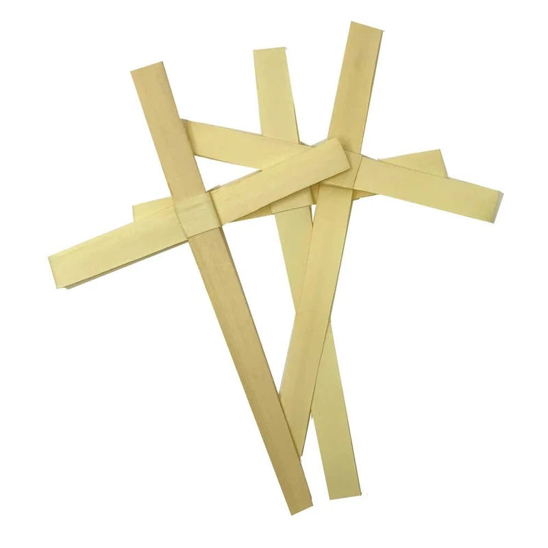 Palm Sunday Palm Crosses - Pack of 50 - 9.5" Tall