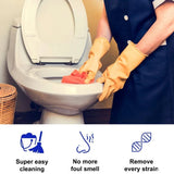 Easy Seriously Thick Bleach Citrus -750ml, (Case of 12)  Extended Germ remover - Long Lasting Protection - Bathroom Toilet Surface Cleaner - Prevent Limescale Household Cleaning