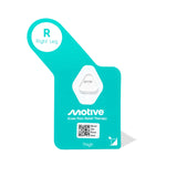 Motive Knee Replenishment Therapy Pads for Knee Discomfort Support - Advanced Non-TENS Device to Treat Knee Muscle Weakness, App Controlled, and a Portable Home Treatment Solution - Right Knee