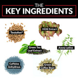 Force Factor Test X180 Ignite 120ct 2-Pack, 240 Count