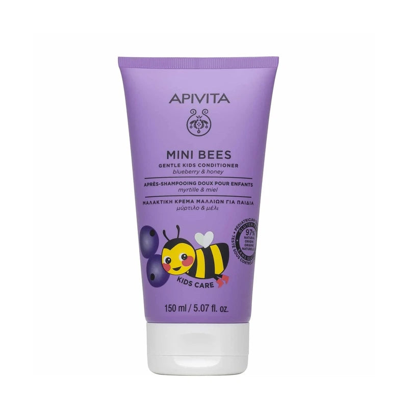 Apivita Mini Bees Gentle Kids Conditioner Bluberry & Honey, 150ml