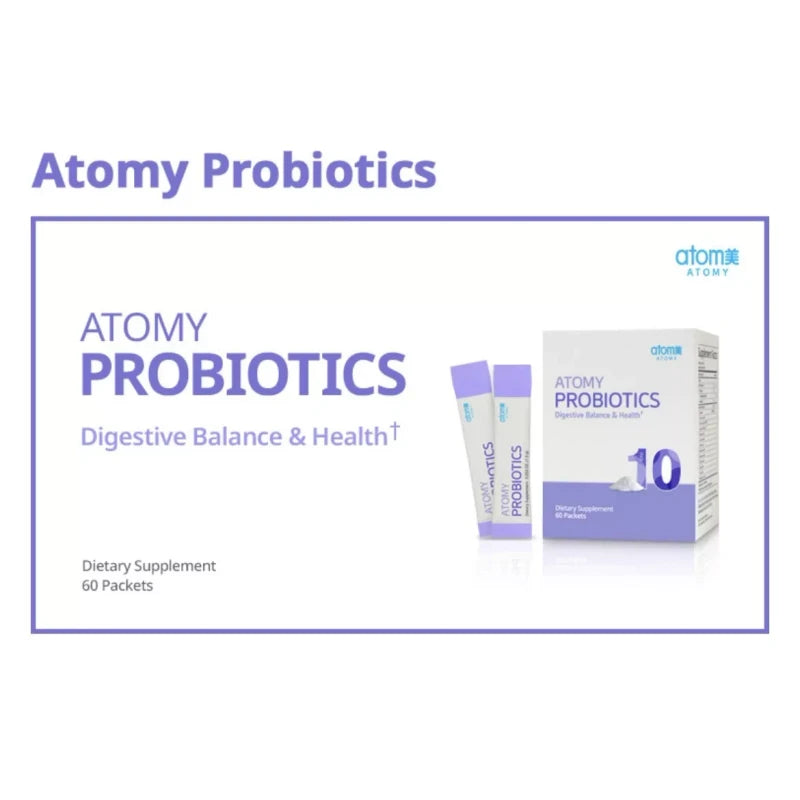 Atomy Probiotics 10 Billion CFU 12 Kinds Of Probiotics 60 Packets For 2 Months