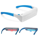 Red Light Therapy Glasses for Eye Health and Vision Improvement, Wearable Blue Light Therapy Glasses - Natural Good for Sleep, Seasonal Mood Disorders & Jet Lag