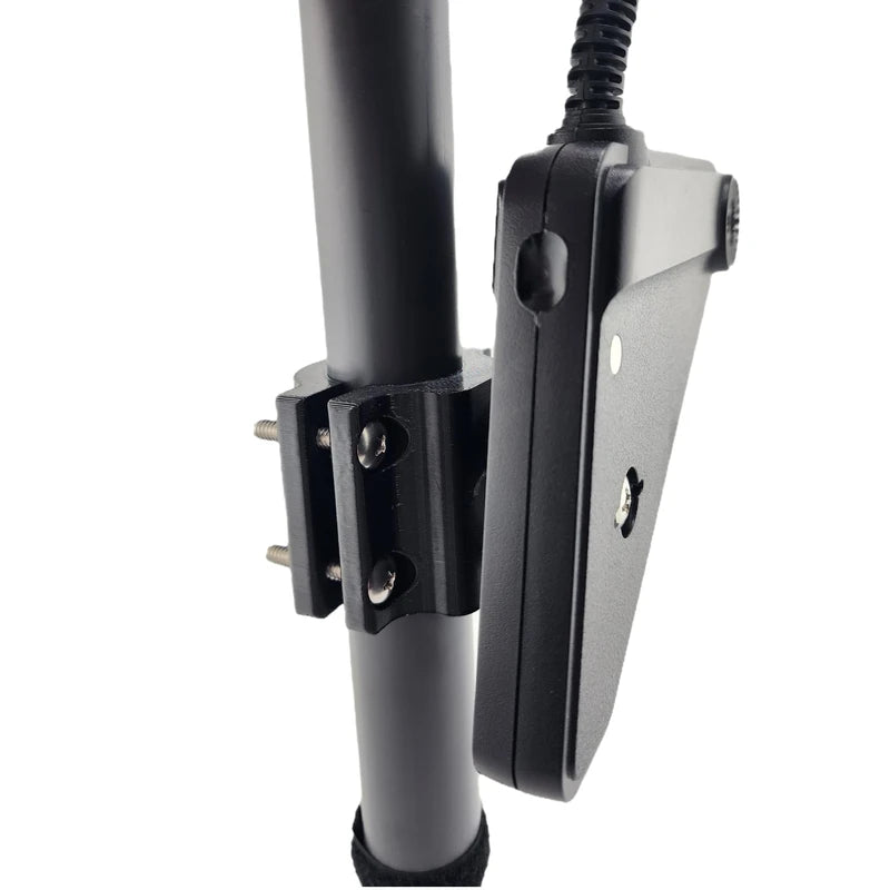 Transducer Mount for Lowrance Eagle Eye 9 - for 3/4" PVC, Summit or HDI Pole, Adjustable Clamp Style for 1" to 1.5" Pole (Clamp Style for 1" to 1.5" Pole)