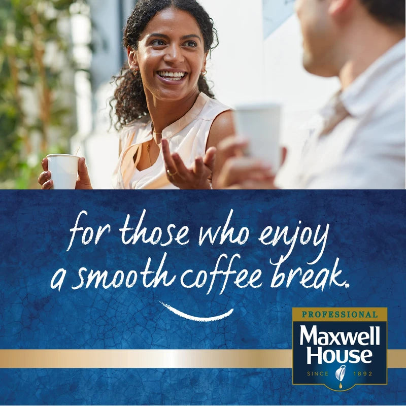 Maxwell House Mild Blend Instant Coffee Sticks - 200 x 1.5g Sachets (1 Pack, 200 Sachets)