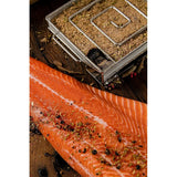 ProQ Large Cold Smoke Generator for Food Smoking, Long-lasting Cold Smoker, Maze Smoker for Cold Smoking, Outdoor Smokers for any BBQ or Cabinet (Tealight & Sawdust Included)