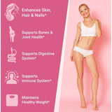 Collagen Powder Supplement - Pure Hydrolyzed Grass-Fed Collagen Peptides, Healthy Skin Hair Beauty Nails Joints, Fitness Recovery, Edible Unflavored - Size: Single Pack