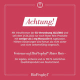 BioProphyl® Red Rice 2.5 mg Monacolin-K | 250 Vegetable Capsules for 8 Months | Citrinin Free