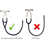 Replacement Tube by Reliance Medical fits Littmann® Cardiology IV® Stethoscope - Cardiology 4® (Navy Blue)