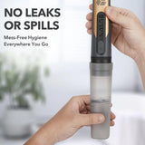 Blaux Portable Bidet for Travel – 5.75 oz Rechargeable Electric Handheld Sprayer for Men and Women – Leakproof, Dual-Pressure, Compact Personal Cleaning Device