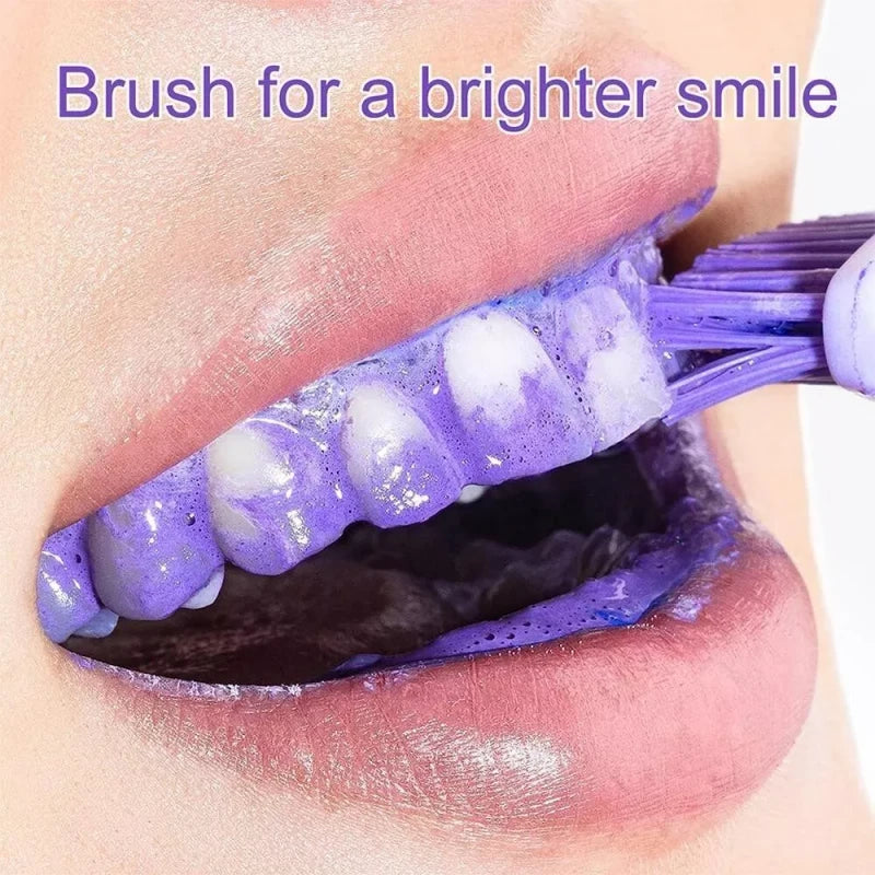 Hismile v34 Colour Corrector Serum Purple Teeth Whitening Tooth Stain Removal US