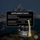 Pure Everest  Shilajit Resin High Potency Gold Grade for Men & Women| 85+ Trace best