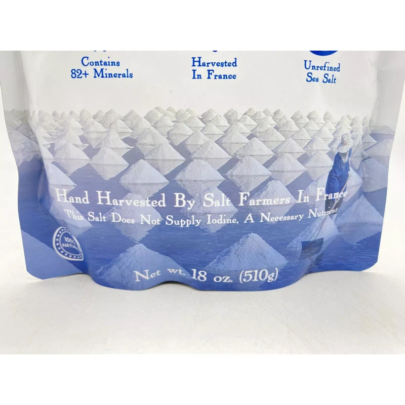 Mystic Nature French Celtic Grey Coarse Sea Salt - 1.1Lb - 18Oz| Rich in 82+Essential Minerals