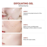 QUARXERY Facial Purifying Exfoliating Gel 50g Skincare Skin Repair DeepCleansing Facial Gel, Facial Skin - Specification: 1pc