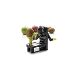 Wenko Kiwi & Apple Peeler 15x7 cm, Black/Green, 15 x 7 x 16 cm