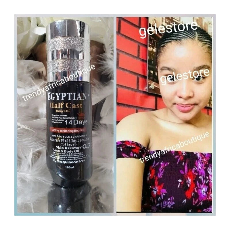jonick X  1 Jonick Egyptian HALF-C body Oil. Active Whitening, Egg Yolk & Glutathion
