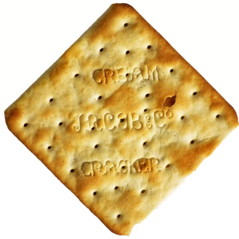 Mondelez Malaysia Jacob's Original Cream Crackers Wheat Cereal Multipack Breakfast Snacks Halal Food Biscuit Biskut 240g x 2 Packs (16 sachets)