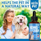 Alfa Pet Dog Cough Treatment Liquid ? Cat and Dog Cough Suppressant ? Natural Supplement for All Breeds ? Care for Breathing During All Life Cycle ? Marshmallow Root + Mullein Leaf in The Composition ? 2 Oz