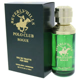 Beverly Hills Polo Club Rogue EDT Spray for Men - 3.4 fl oz - Factory Sealed Box