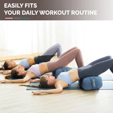 Yes4All Set of 5 Triple-Layer Sponge Yoga Bolster Pillow for Restorative Yoga & Meditation - Versatile Yoga Support Pillow, Balance & Poses Modification