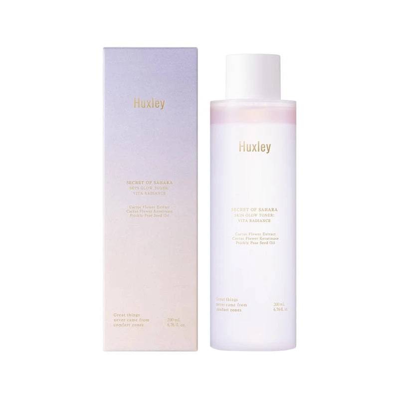 Huxley Japan Official Skincare Toner Vitaladiance Lotion, 2-Layer Toner, Skin Care, Korean Cosmetics, 6.8 fl oz (200 ml)