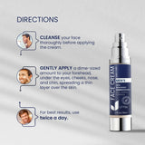 6-in-1 Face Cream for Men: Anti Aging & Wrinkle Cream for Men with Collagen