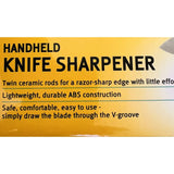 Gordon Knife Knife Sharpener Handheld Ceramic ~New~.