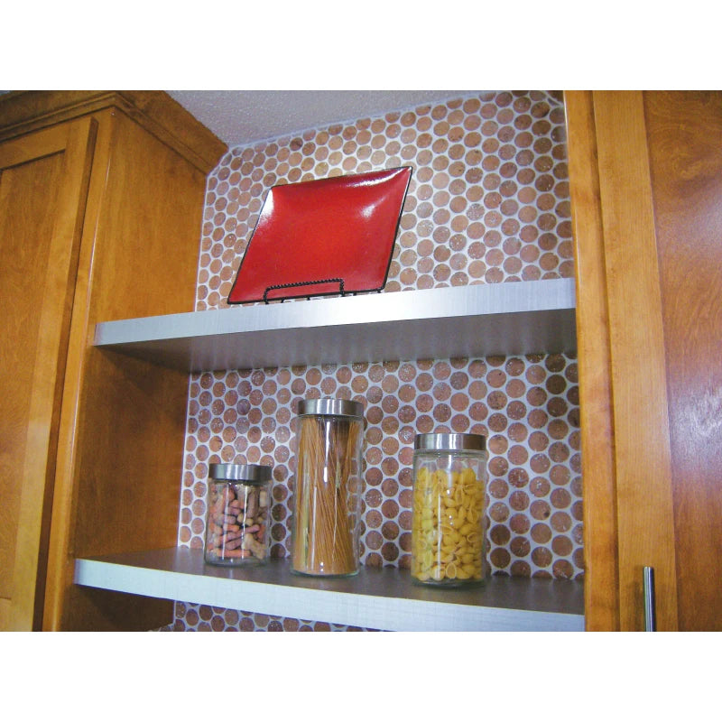 Habitus Outlet 1" Cork Mosaic Tile for Flooring, Walls, Bathroom, Kitchen! Penny Round Tile!