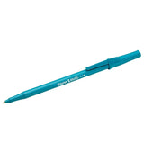 16 x Papermate Write Bros Classic Ballpoint Stick Pen, 1.0mm Medium Point, Blue Barrel/Blue Ink - Loose in Plain Packaging