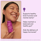 Love Wellness Nootropics Brain Support Supplement, Big Brain Probiotics | Brain Function, Focus, Cognitive Health, & Healthy Mood | Organic Reishi, Chaga, & Lions Mane Mushrooms | Vegan | 30 Capsules