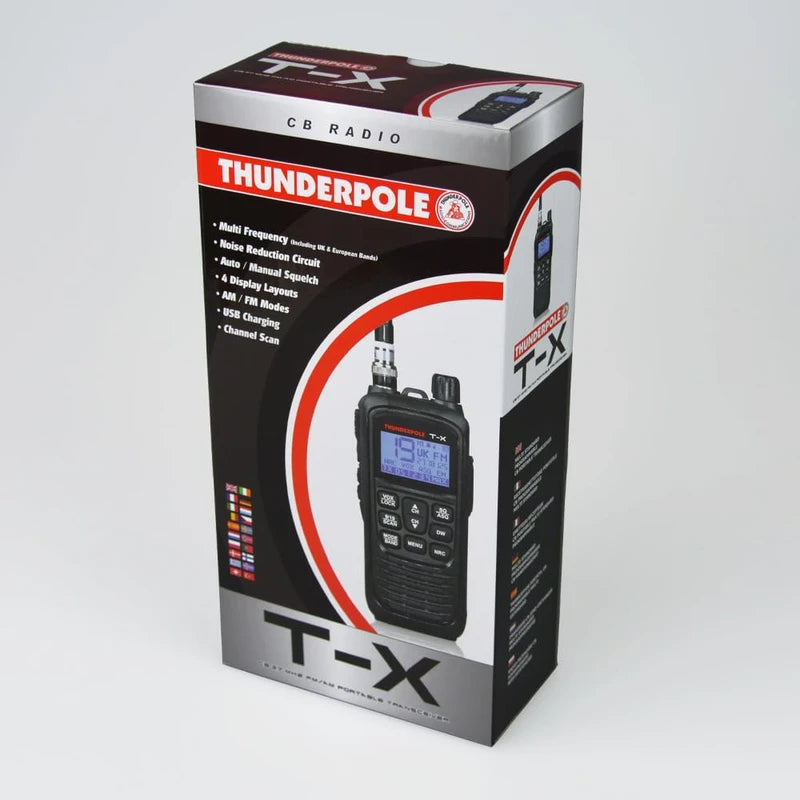 THUNDERPOLE T-X Portable CB Radio Handheld