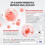 NASHUDA SP-8 Probiotic WhiteningToothpaste removes stains,Balances oral microbes, prevents cavitiesand freshens breath - Specification: 1PCS