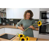 Heavy Duty All Purpose Scissor - Sabatier Professional 22cm/8.5”. Soft Grip, Dishwasher Safe, Multifunctional Utility General Use Strong Straight Edge Snips/Shears. Taylors Eye Witness