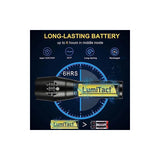 Lumitact G700 Led Torch Rechargeable Super Bright Led Tactical Flashlight 300000 Lumen Zoomable Handheld Torches for Camping Hiking Emergency