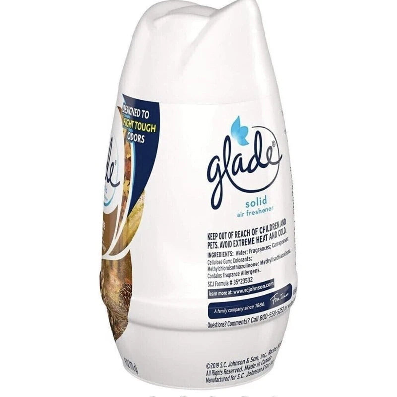 Glade 12 Pack Solid Air Freshener Cashmere Woods (Discontinued) Fight Tough Odor