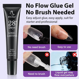 BTArtbox Solid Nail Gel - 20g Nail Gel for Press On Nails, Upgrade 3 in 1 Nail Gel for Fake Nails, Super Strong Cured Needed Acrylic Nail Gel for Long Lasting Manicure Pedicure