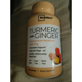 RxSelect TURMERIC with GINGER  500 MG Exp  5/2027 New & Sealed 90 Capsules