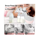 iFANZE Double Electric Hands-Free Breast Pump W/Anti-BackFlo