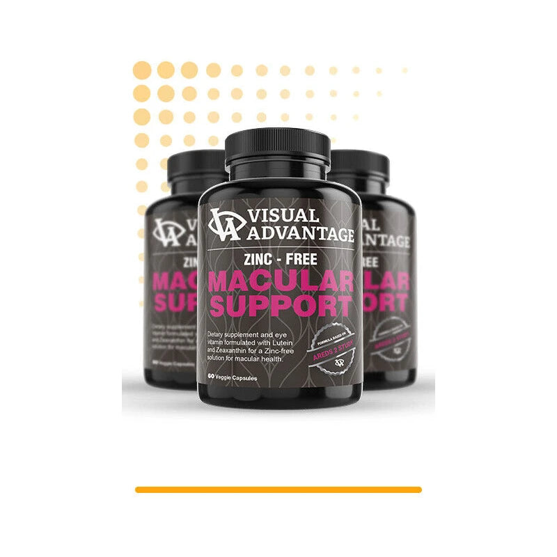 Visual Advantage AREDS 2 Vitamins without Zinc, Visual Advantage Zinc Free Macular Support (1-Mo)