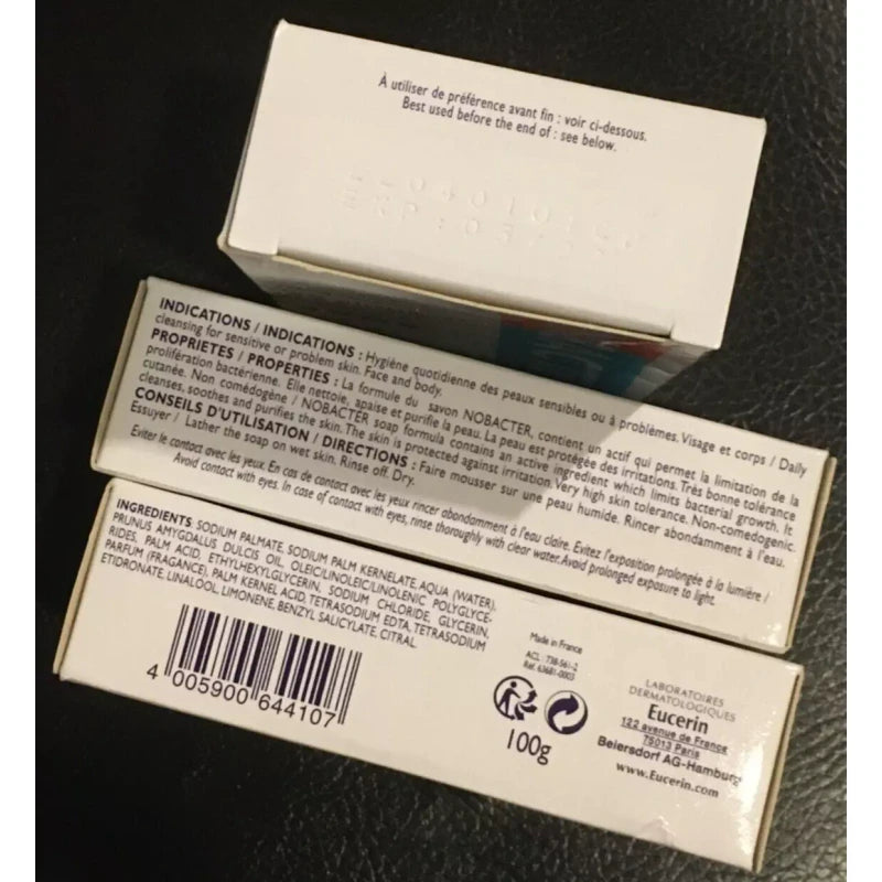 3X Nobacter Soap 100g for Sensitive Face and Body Exp.05/2028 NIB