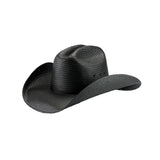 Bullhide Mc Graw - Shapeable Panama Straw Cowboy Hat (X-Large) Black