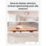 X-Sense Smart Home Base Station - Compact Design, Requires 2.4GHz Wi-Fi, with 2-in-1 Button for Mute/Pairing, Model SBS50