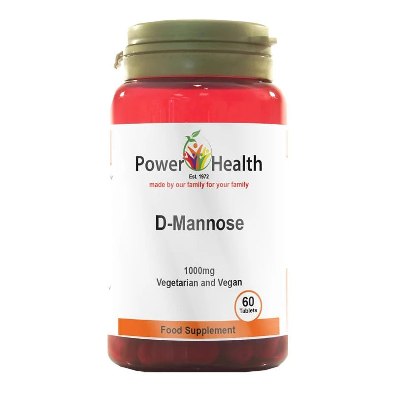 Power Health D-Mannose 1000mg - 60 Tablets