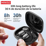 MINISO X30 OWS Translation Wireless Bluetooth Earbuds Support 135 Languages Real Time Bluetooth Translation Support Playing Music Phone Calls Headphones & Meeting Summary Earphones