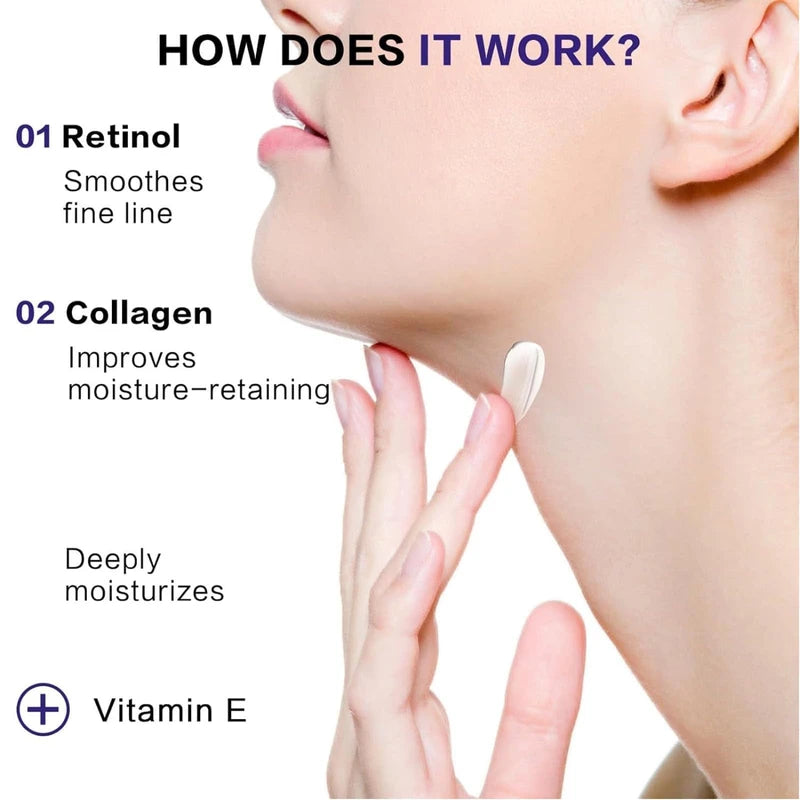 Tighten & Lift Firming Neck Cream, Uoohe Neck Cream, Anti-Aging Neck Cream For Women, Anti Wrinkle Moisturizing Neck Cream For Women(2PC)