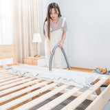 Esoes - Extra Large Vacuum Storage Bags Waterproof Sealable Vacuum Seal Mattress Bag with Zip Reusable Space Saver Bags for Mattress,Super King Size Duvet, No Vacuum Pump (240x120cm)