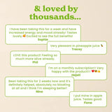 Rheal Gut Feel: Natural Prebiotic Digestion & Bloating - Daily Greens Organic Superfood Powder (30 Servings)